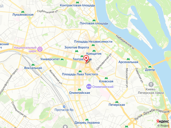 возле района Крещатый парк